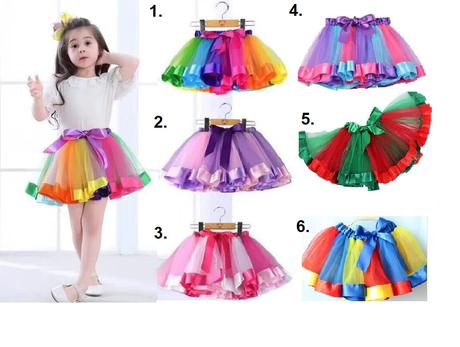 Tutu sukňa dúha jednorožec unicorn detska damska, <50 - xs