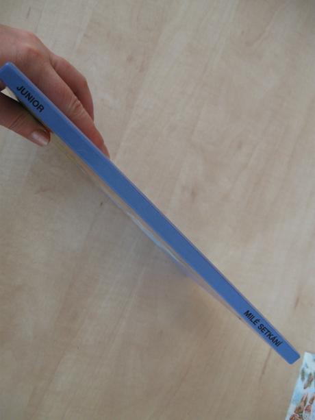 Knižka po česky milé setkání,