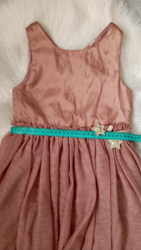 Krásne vianočné šaty h&m 122/128, h&m,122