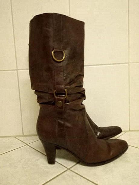 Kvalitné celokožene cizmicky, 37