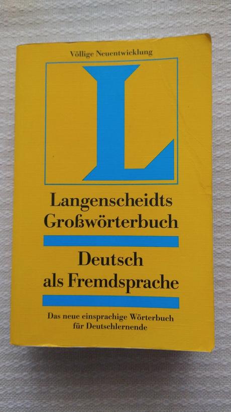 Langenscheidts großwörterbuch deutsch, 