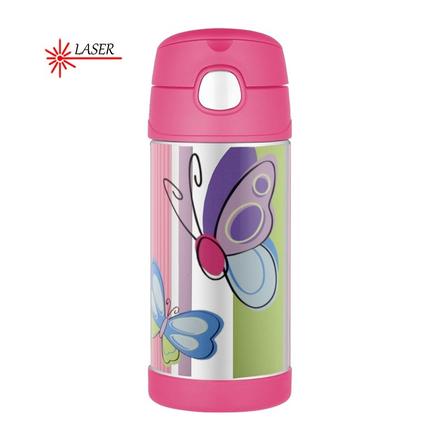 Thermos funtainer termoska so slamkou motýľ 355ml, 