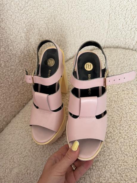 Sandále na platforme, river island,37