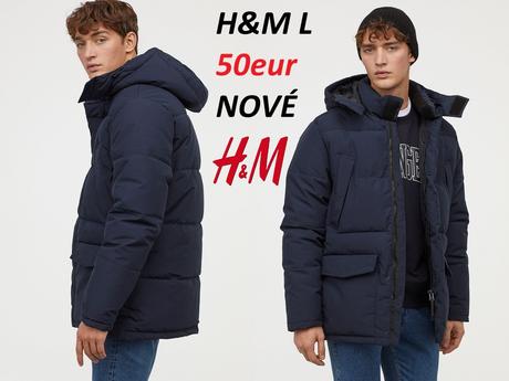 Zimná bunda hm, zimná bunda gate, h&m,l
