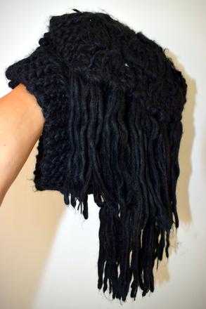 Dlhý teplý šál so strapcami, next,xl