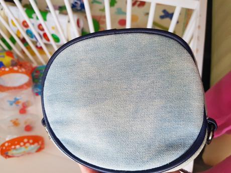 Riflova kabelka crossbody, 