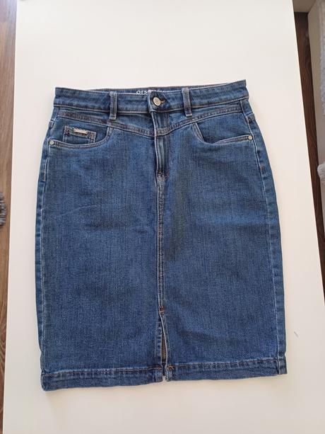 Riflová sukňa orsay, orsay,34