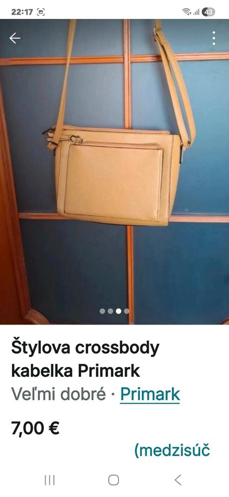 Crossbody kabelka, primark