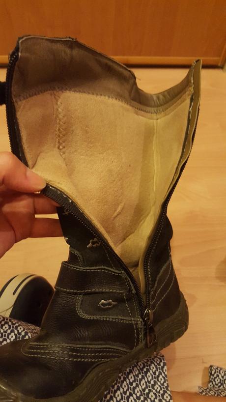 Kožené čižmičky č.32, 32