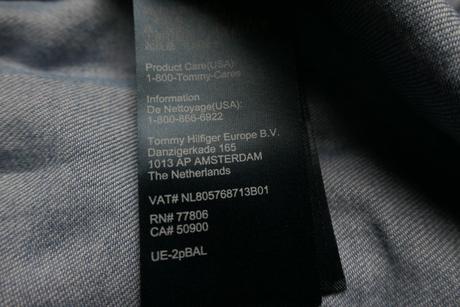 Tommy hilfiger z odlahcenej rifloviny stylove,top, tommy hilfiger,m