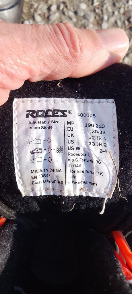 Detské inline korcile, roces,28