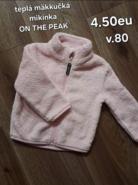 Mäkkučká mikinka on the peak, 80