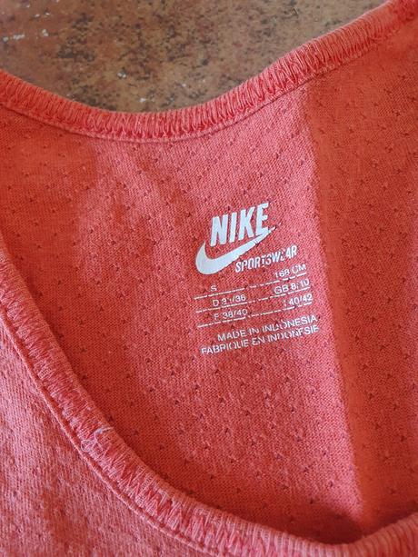 Bavlnené tričko nike veľ. s, nike,s