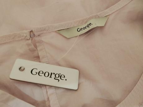 George romantická lila blúzka s výšivkou, george,50