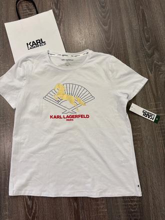 Karl lagerfeld damske tričko l, l