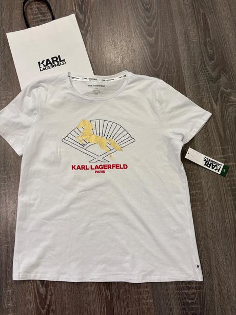 Karl lagerfeld damske tričko l, l