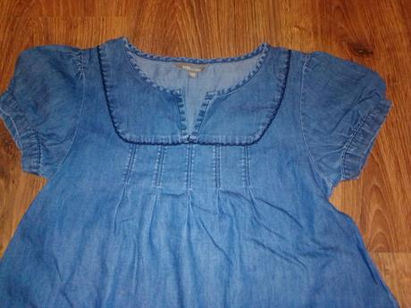 Šatky džínsové, lindex,128