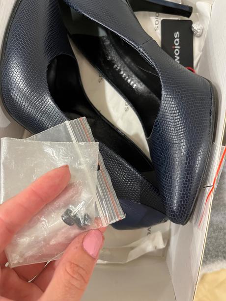 Wojas kožené modré lodičky, wojas,38