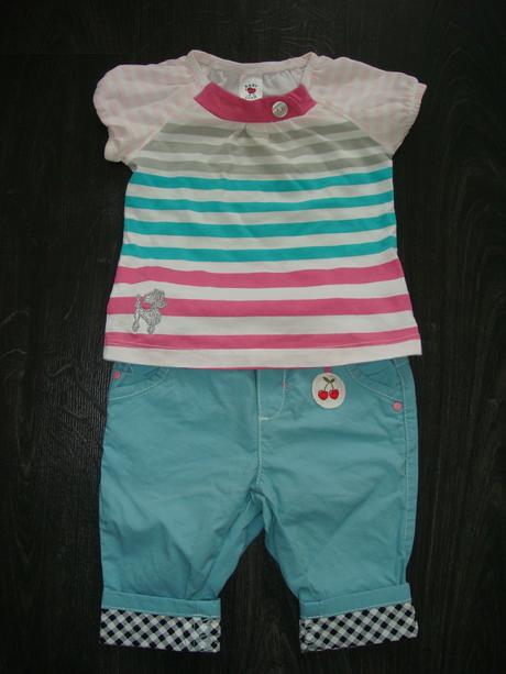 Nohavice s tričkom, baby club,86