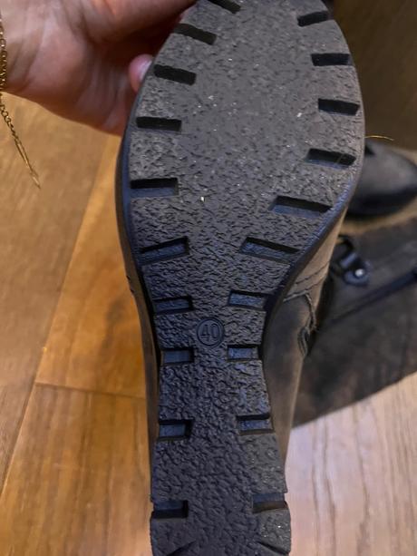 Dámske kožené zimné čižmy, 40