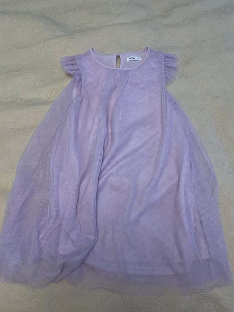 Fialové tylové šaty, sinsay,134