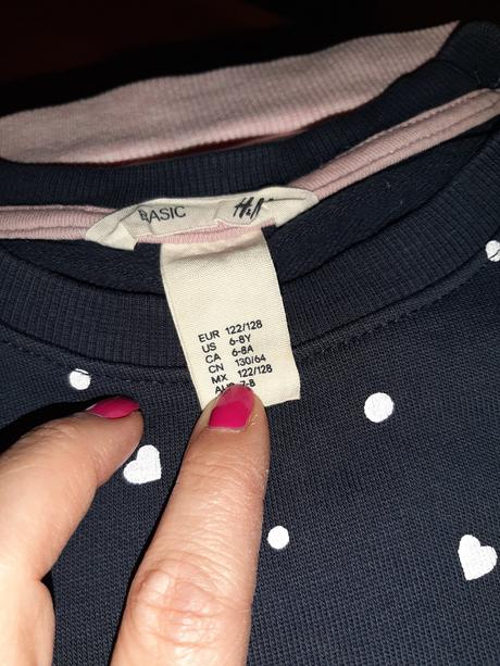 Mikinky 5ks+1grátis, 122–134