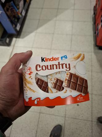 Kinder country 9ks,