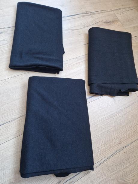 Hrubá čierna pletenina        2+1zadarmo, 