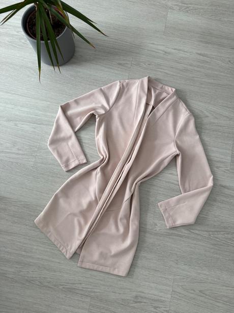 Bledoružový kardigán, s