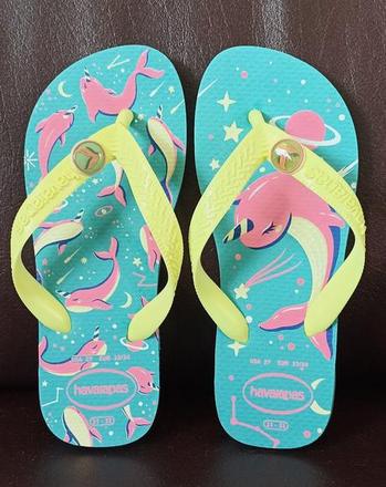 Značkové žabky havaianas - nové, 31 / 32