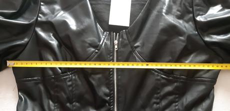 Krásne sexy koženkové šaty, gate,l