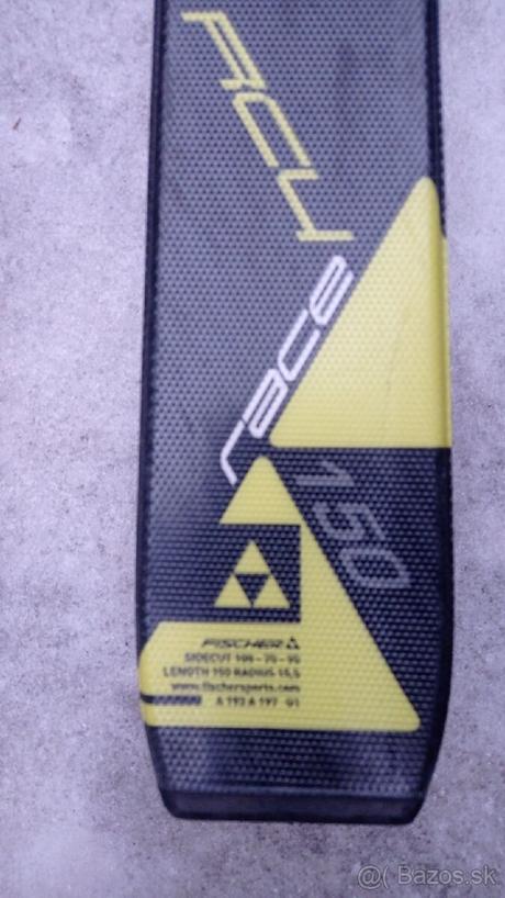 Lyže fischer 150 cm, lyžiarky, palice, fischer,150-159 cm