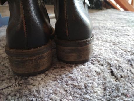 Kožené trendy cizmy, 41
