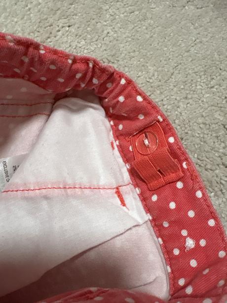 Riflove bodkovane šortky, f&f,122