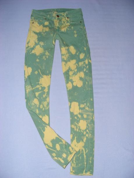 Slim nohavice - rifle zn. h&m divided - xs/s, h&m,xs