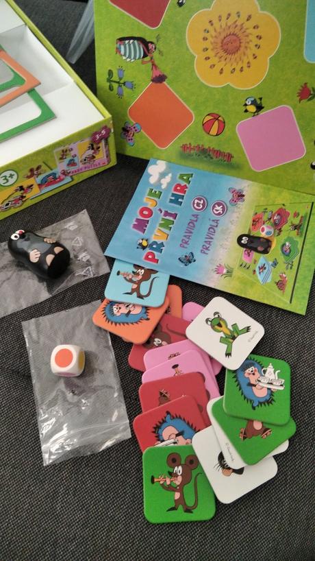 Moja prvá hra s krtkom s poštovným,