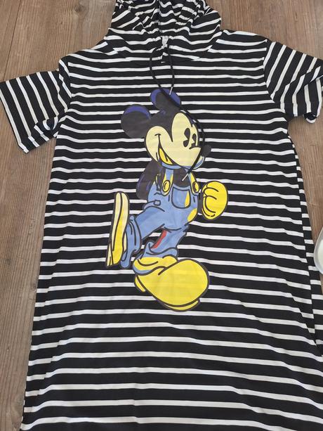 Saty mickey s kapucnou, s