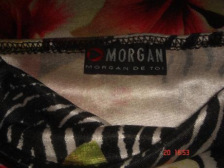 Letne bezriamienkove saty s trendovym vzorom, morgan,m