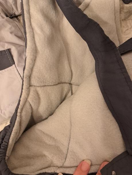 Šedé oteplováky s bundou pre chlapca, 80