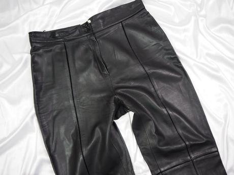 Luxusné kožené nohavice prestige paris, 46