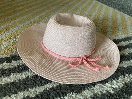 Trblietavý slamený klobúk 122/128, h&m,122