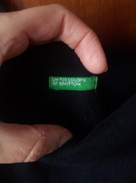 Čierny top - tričko-šaty na traky, s