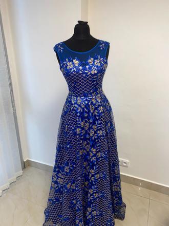 Luxusné spoločenské šaty - veľkosť s, s