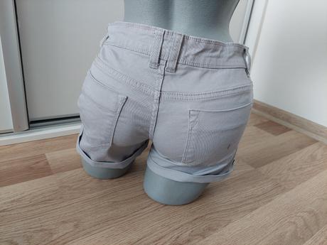 Sivé šortky, terranova,xs