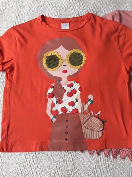 2x tričko, palomino,134