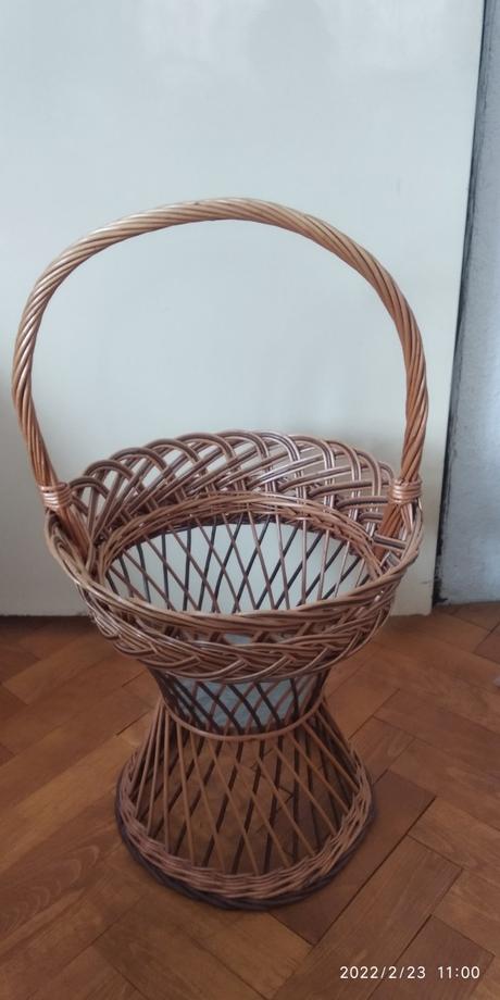 Veľký ratanový kôš,