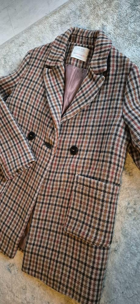 Vlnený kabátik zara, zara,152