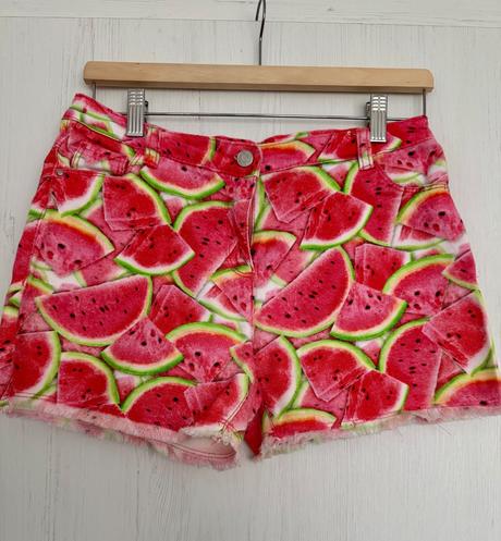 Melónové denimové šortky next, next,152