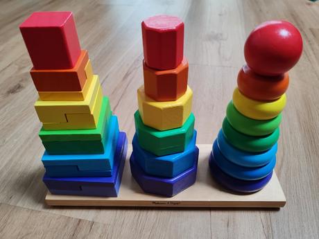 Montessori drevene veze, 