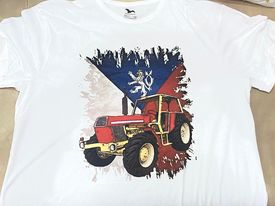 Pánske tričko- traktor, xxl / xxxl